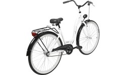 Dviratis AZIMUT City Lux 28" 2025 white-black