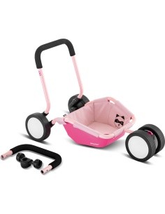 Balansinis dviratukas PUKY Traily retro-rose/pink