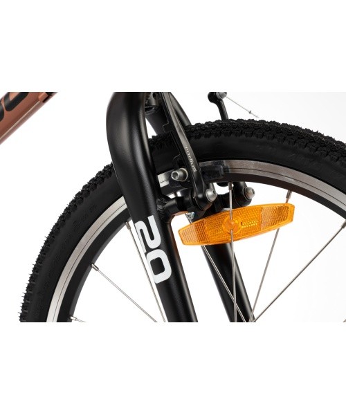 Dviratis Karbon Superlight 20 copper