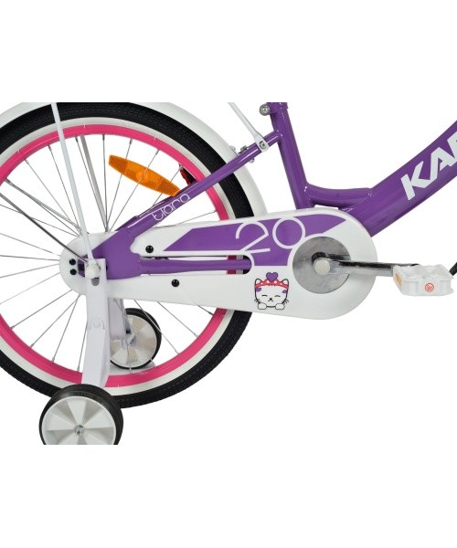 Dviratis Karbon Tiara 20 violet