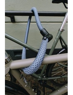 Abus 4004K/110 Yarnit lock, denim blue