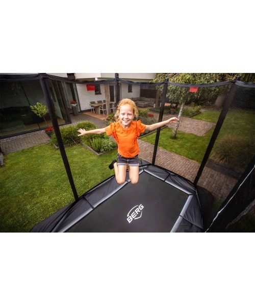 BERG Ultim Favorit InGround 280 žalias + apsauginis tinklas Comfort