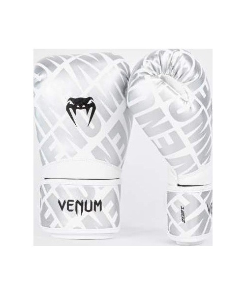 Venum Contender 1.5 XT Boxing Gloves White/Silver