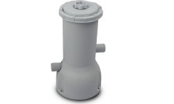 EXIT Stone pool ø450x122cm with filter pump - grey