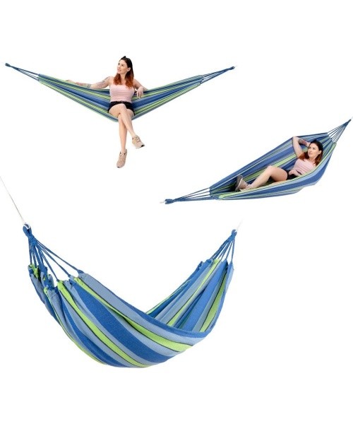 NC9003 BLUE-GREEN HAMMOCK NILS CAMP
