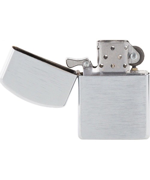 Windproof Lighter MFH - Chrome Brushed, Unfilled