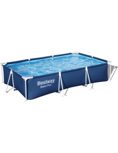 Rectangular rack pool 300 x 201 x 66 cm