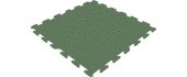 Rubber Tile Base Premium - Puzzle, Green