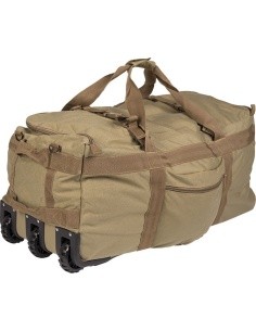 COYOTE COMBAT DUFFLE BAG WITH WHEEL