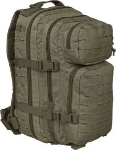 US OD LASER CUT ASSAULT BACKPACK SM