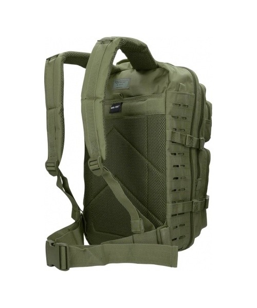 US OD LASER CUT ASSAULT BACKPACK LG