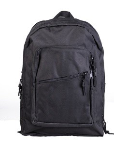 BLACK ′DAY PACK′ RUCKSACK
