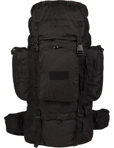 BLACK ′RECOM′ RUCKSACK