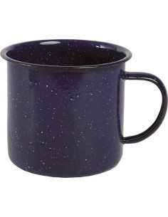 BLUE WESTERN CUP ENAMELLED 350ML