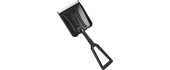 BLACK ABS FOLDABLE SNOW SHOVEL
