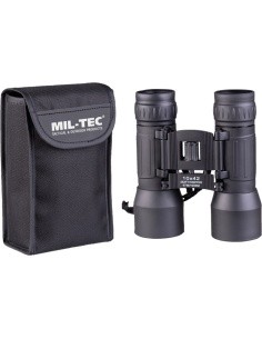 Sudedamas žiūronas Mil-Tec 10x42, juodas