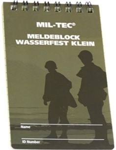SMALL MESSAGE BOOK WATERPROOF