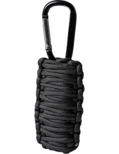 BLACK PARACORD SURVIVAL KIT SMALL