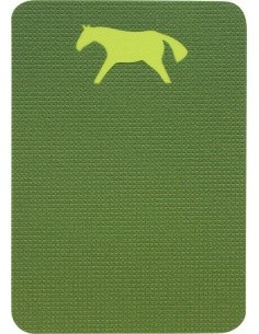 Sėdynės kilimėlis Yate Horse, 400x285x10 mm, žalias