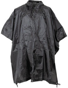Rip Stop Poncho MFH - Black