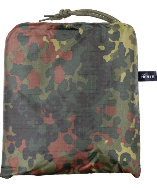 Rip Stop Poncho MFH - BW Camo
