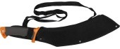 Machete MFH Samurai - Black, with Nylon Sheath