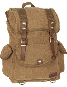 Backpack PT Canvas - Brown, 25l