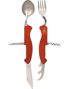 Sudedamas peilis/įrankių rinkinys FoxOutdoor 6in1