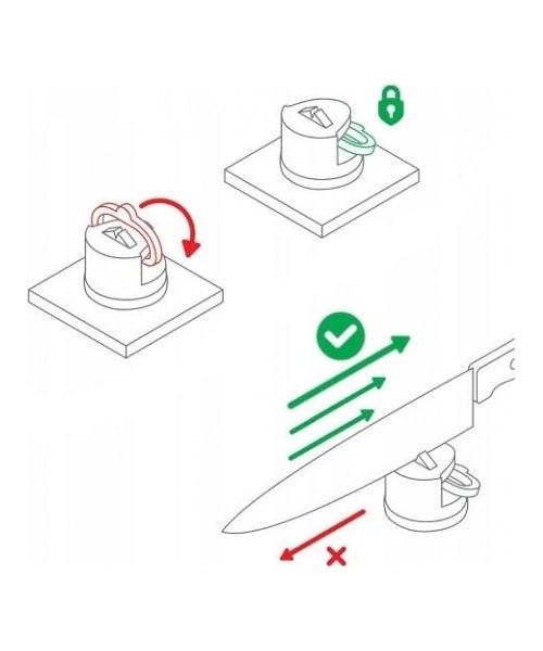 Sharpener AnySharp Pro, Silver 