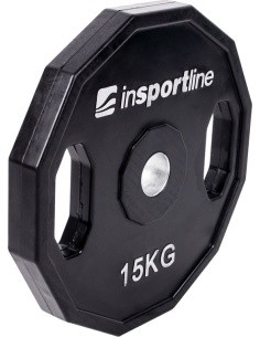 Guma dengtas svorio diskas inSPORTline Ruberton 15 kg