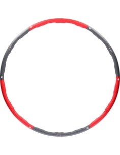 HHP002 raudonai pilkas lankas Hula Hoop 100 cm HMS