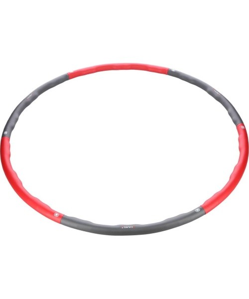 HHP002 RED-GREY HULA HOOP 100CM HMS