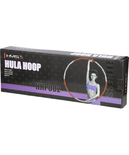 HHP002 RED-GREY HULA HOOP 100CM HMS