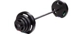 GSP40 ADJUSTABLE BARBELL WITH COMPOSITE PLATES HMS