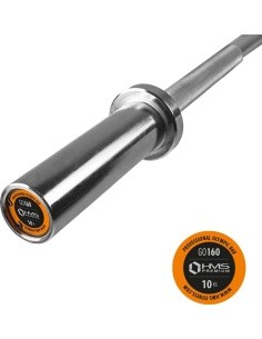 GO160 OLYMPIC BAR 160 CM WITH LOCK JAW,