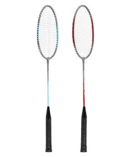 Plieninis badmintono rinkinys NILS NRZ002, 2 raketės ir plunksninukai