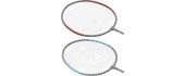 Plieninis badmintono rinkinys NILS NRZ002, 2 raketės ir plunksninukai