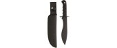 COMBAT KNIFE WITH MACHETE BLADE