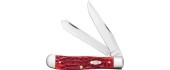 Trapper Knife With Clip Case CV, Red