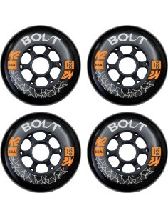 Riedučių ratukai K2 Bolt 100 mm, 4 vnt.