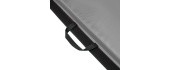 Sulankstomas gimnastikos čiužinys HMS Premium MGS01, 2400 x 1200 mm, pilkas