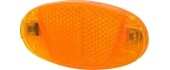 Atšvaitas stipinams FORCE 80x40mm (geltonas)