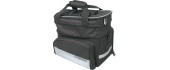 FORCE Large rear rack bag, 20 l, black