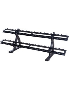 Two-Shelf Single-Handed Dumbbell Rack inSPORTline GymRack II