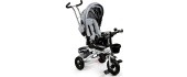 Turning tricycle 360° Grey Delux with canopy ECOTOYS