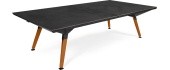 Play-Style Origin Outdoor Table Black - Fabric Net (included) - Dark Stone