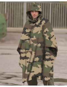 CCE Camo Ripstop lietaus poncas