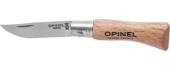 Opinel 02 inox beech knife