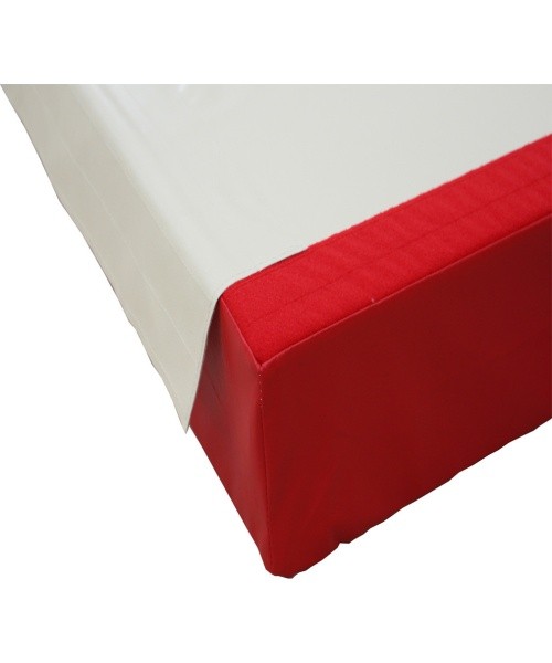 CUSTOM LANDING MAT FOR BEAM - WITH BASE CUT-OUTS - 200 x 200 x 20 cm