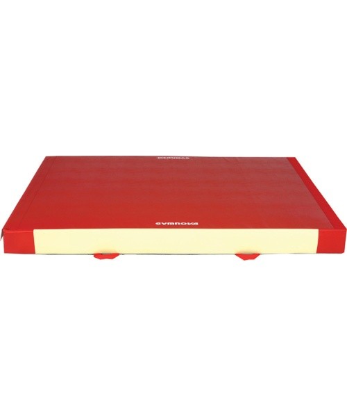 SAFETY MAT FOR APPARATUS LANDING - DUAL DENSITY - PVC COVER - WITH ATTACHMENT STRIPS - 240 x 200 x 20 cm